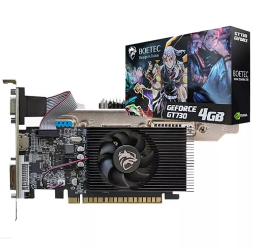 Tarjeta de Video Boetec Nvidia GeForce GT730 4GB DDR3