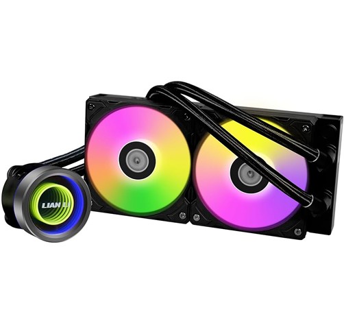 Enfriamiento Liquido Lian LI GA II Trinity 240 - Negro - GA2T24B