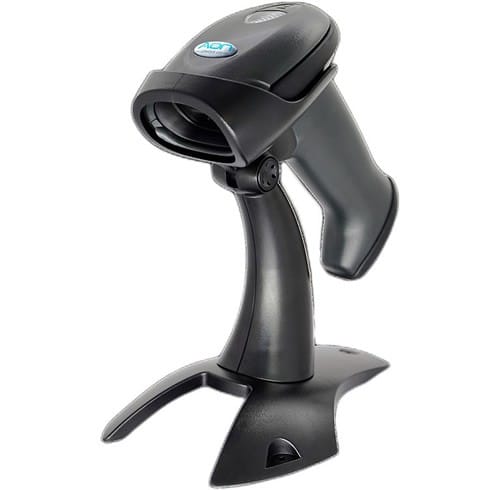Lector codigo de barra AON HS-250 -Longitud del Cable: 2M - Láser 2D -Negro- AO-SC-1003 (USB)