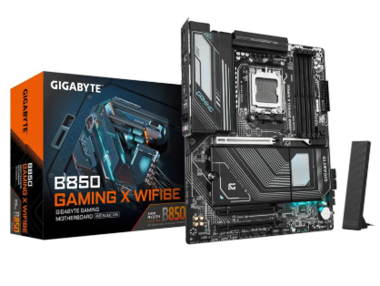 Tarjeta Madre Gigabyte B850 Gaming X WIFI6E - 9MB85GMX6-00-G10 AM5 - DDR5