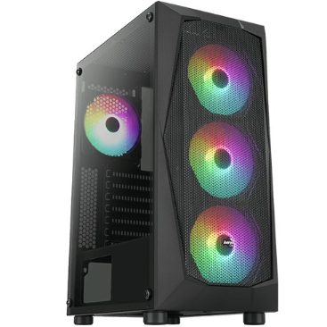 Case Aerocool Falcon - Negro - Falcon-G-BK-v2