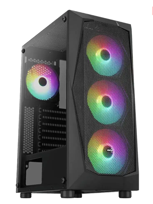 Case Aerocool Falcon - Negro - Falcon-G-BK-v2