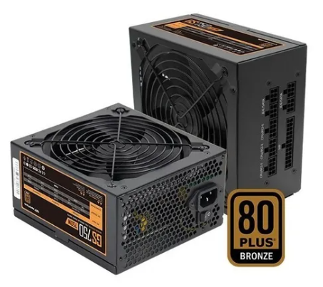 Fuente De Poder DarkFlash EMT 750W 80 Plus Bronce - Negro