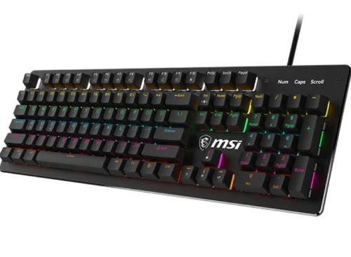 Teclado MSI Forge GK300 Blue Us - Ingles - S11-04US20P-HH9