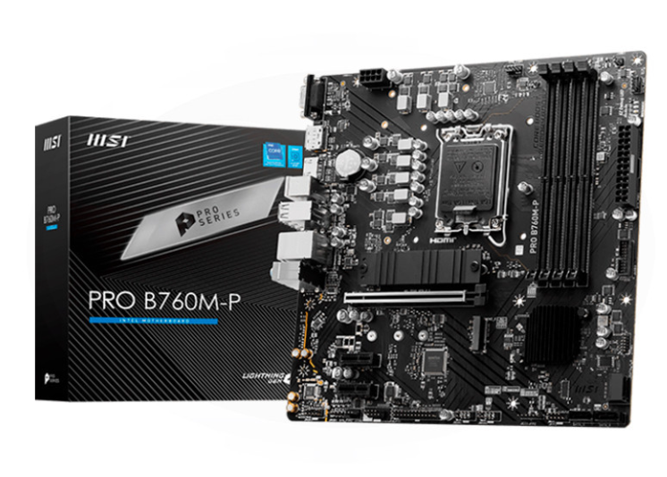 Tarjeta Madre MSI Pro B760M-P DDR4 - 911-7E02-011