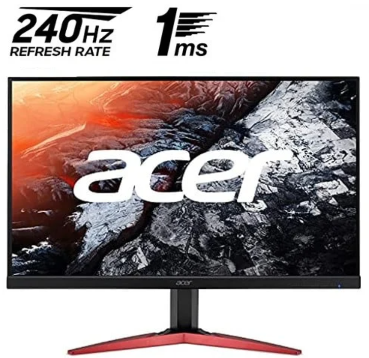 Monitor Acer KG251Q - 25" FHD - IPS - 240HZ - Negro - UM.KX0AA.302