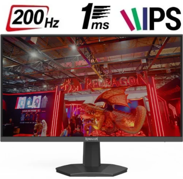 Monitor Redragon Azur III - 24" - FHD 1920x1080 - 200hz - IPS - GM24X5IPS III