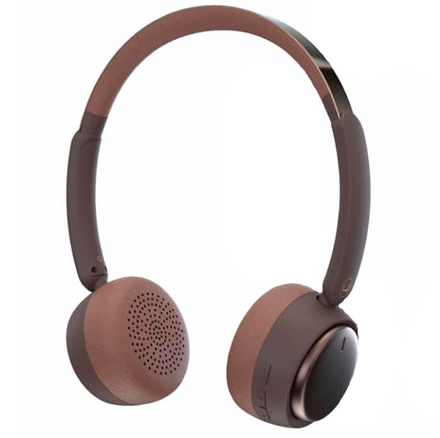 Audifono Tipo Headset Unno Tekno Zen Pro - Café - Noise Cancelling - HS7402BR