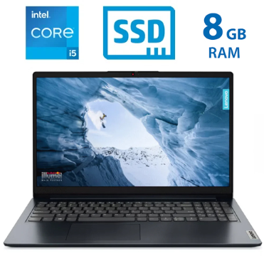 Lenovo IdeaPad - 15,6" FHD TS -  I5 1335U - 8GB - 256GB SSD - Abbys Blue - 83B40006US