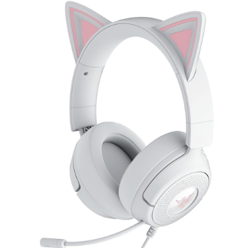 Headset Razer Kraken Kitty V3 X - Blanco - RZ04-05350300-R3U1