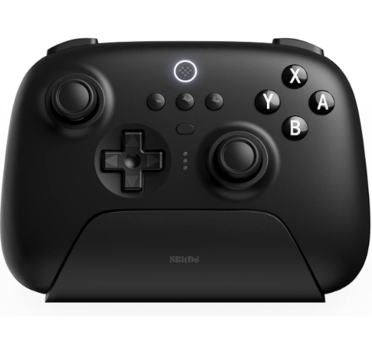 Control 8BitDo Ultimate 2 Wireless - SteamOS - Base de Carga - 2.4G - Negro - 81HE