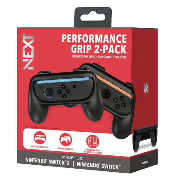 Performance Grip 2-Pack Next para control Nintendo Switch/Nintendo Switch 2 - NX-NS2JC