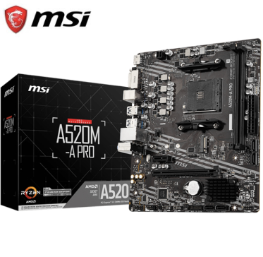 Tarjeta Madre MSI A520M-A PRO - 911-7C96-044