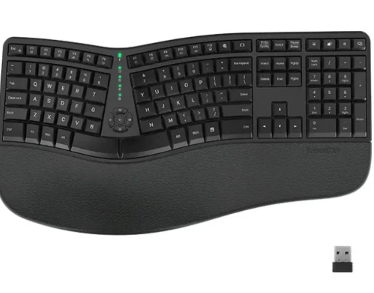 Teclado Ergonomico Meetion DirectorWe2 - Wireless - Negro - DirectorWe2