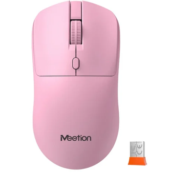 Mouse Meetion R546 - Wireless - Pink - RE546