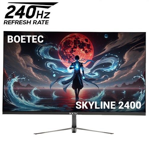 [MT3103] Monitor Boetec Skyline 2400 24" FHD - 1ms - Curvo - 240Hz