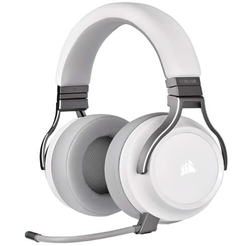 [HE0231] Headset Corsair Virtuoso RGB Wireless Blanco/Gris  CA-9011186-NA