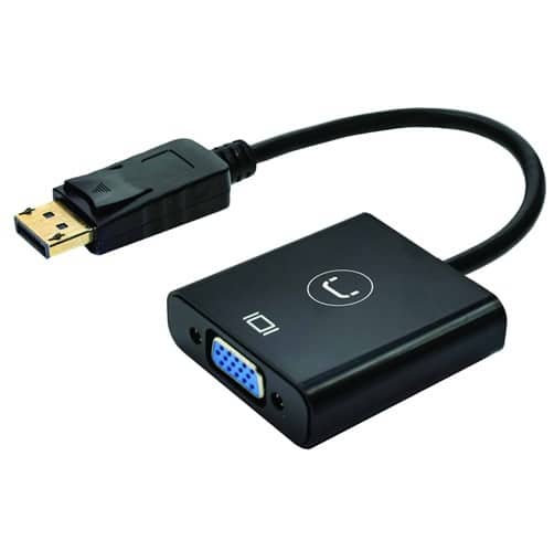 [ADP2090] ADAPTADOR DISPLAY PORT A VGA Unno Tekno - AD3006BK