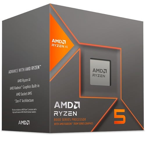 [CPU0231] Procesador AMD Ryzen 5 8600G - 100-100001237BOX - AM5