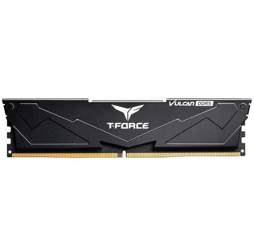 [RAM1217] Memoria Ram TeamGroup T-Force Vulcan 16GB DDR5 6000MHZ Negro - FLBD516G6000HC38A01