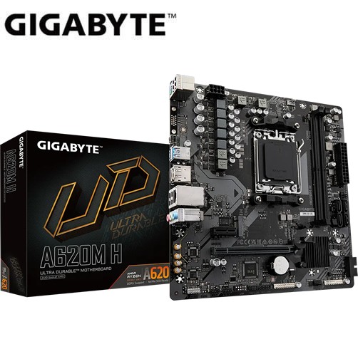 [TM0068] Tarjeta Madre Gigabyte A620M H - AM5 - DDR5 - rev 1.0