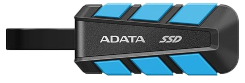 [HDE0269] Disco Externo ADATA  SC740 - 500 GB - Negro/Azul - SC740-500G-CBU