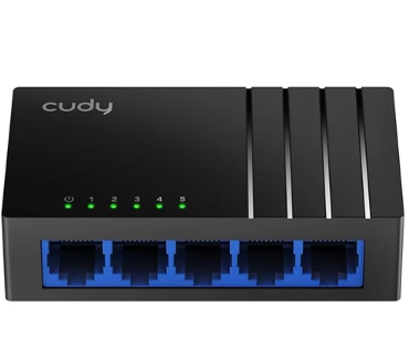 [SW1004] Switch Cudy 4 Puertos  - Negro - GS105D