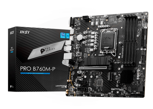 [TM2070] Tarjeta Madre MSI Pro B760M-P DDR4 - 911-7E02-011