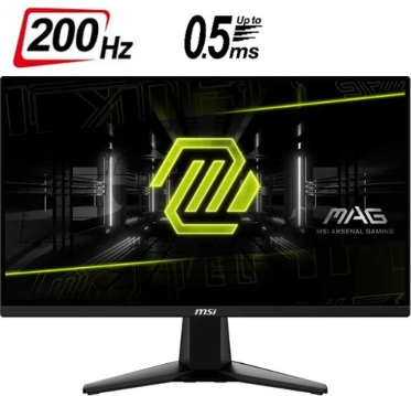 [MT2722] Monitor MSI MAG 255F E20 - 24.5" - IPS - FHD - 0.5MS - 200Hz - Negro - 9S6-3BC21M-046