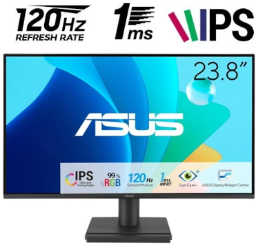 [MT2538] Monitor Asus VA249HG - 24" - IPS - FHD - 120Hz - 90LM02W0-B011I1