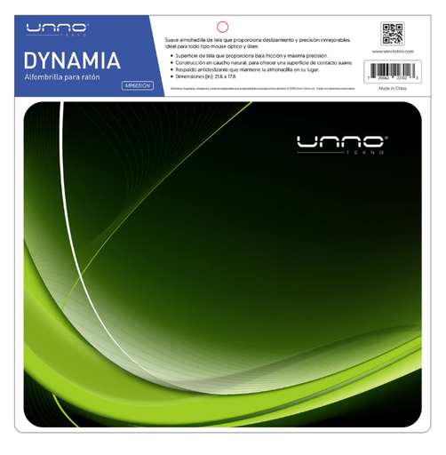 [MP0907] Mousepad UNNO TEKNO DYNAMIA VERDE - MP6031GN