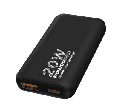 [CAR0141] Cargador UNNO TEKNO Portatil Power Pro - Super Fast Dual Port  20W  - Negro - PW5067BK