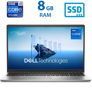[LP2424] Laptop Dell 15 DC15250 - I5-1334U - 8 GB - 512 GB SSD - 15.6 FHD - Platinum Silver - KD9XK