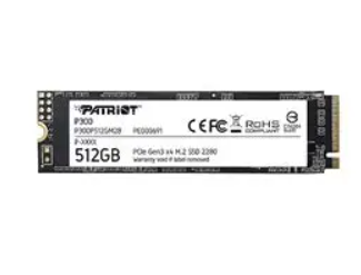 [SSD1209] SSD M.2 Patriot P300 - 512 GB - M.2 PCIe Gen3 x4 - 9SE00085-P300P512GM28