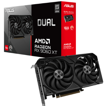 [TV2066] Tarjeta de Video Asus Dual AMD Radeon RX 9060 XT 16 GB - 90YV0LG2-M0AA00