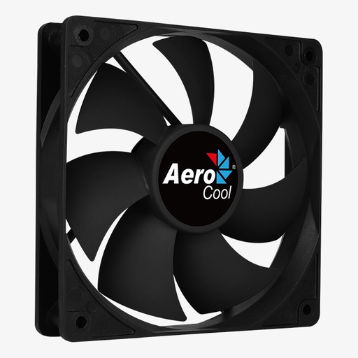 [VEN0365] Ventilador Aerocool Force 12 - Negro - Force 12 Black Molex + 3 pines