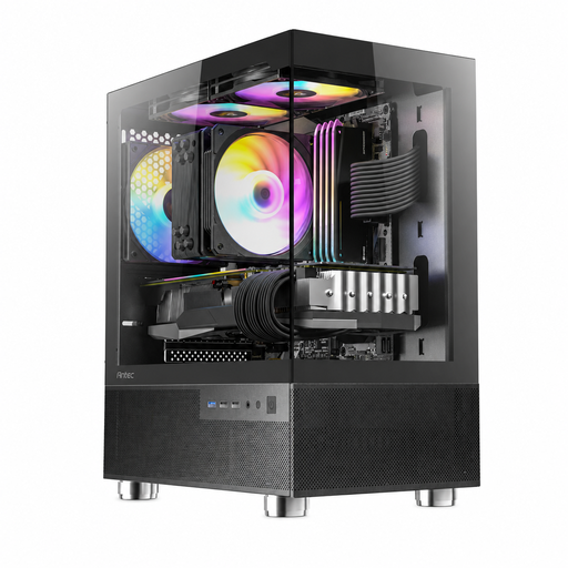 [MTEK16578] PC M-TEK Ryzen 5 5600GT – 16GB DDR4 – SSD M.2 512GB – ASRock A520M-HVS – RTX 5050 8GB – Redragon 500W 80 Plus – Antec CX200M Basic – Windows 11 Pro