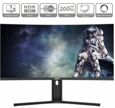 [MT5210] Monitor Dahua E330CA - 34" WQHD - 200Hz 1Ms - 1.0.99.12.10729-9003