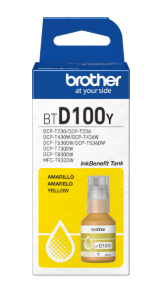 [TIN0054] Tinta Impresora Brother D100Y - 48.8ml - Amarillo