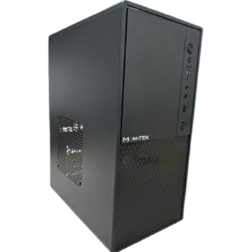 [CAS9010] Case M-Tek C-K4003 - Negro + Fuente de Poder 600w