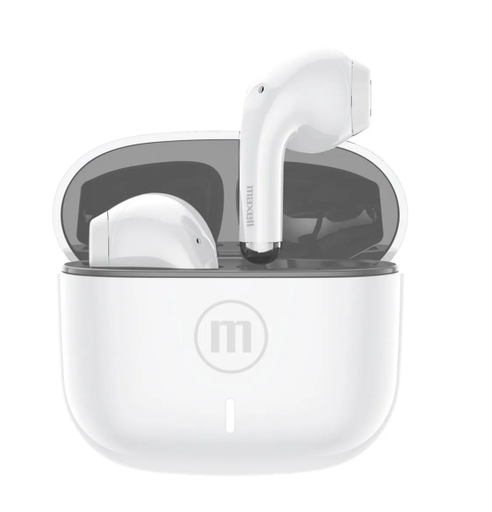 [HE2819] Audifono Maxell ELIO - Wireless - Blanco/Verde - EB-BTTWS23 Cod. 348687