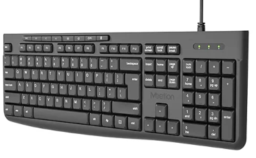 [TC9008] Teclado Meetion K295 - WaterProof - ESP - Negro - K295