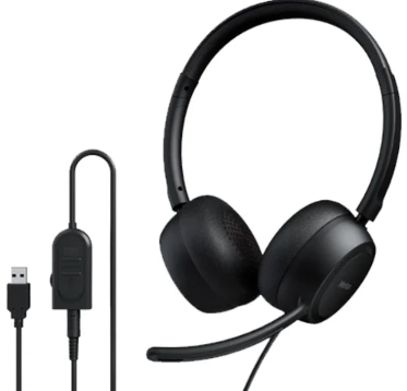 [HE2112] Audifono tipo Diadema Meetion HP004U - Negro - HP004U